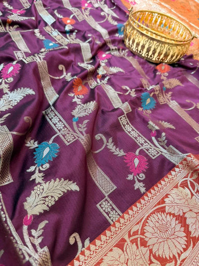 Banarasi Semi Katan
