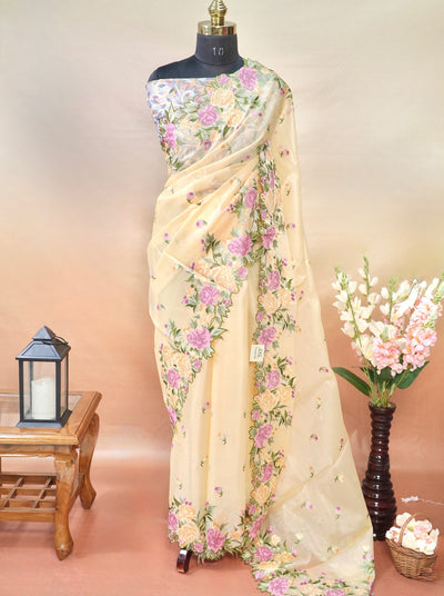 Embroidery Saree