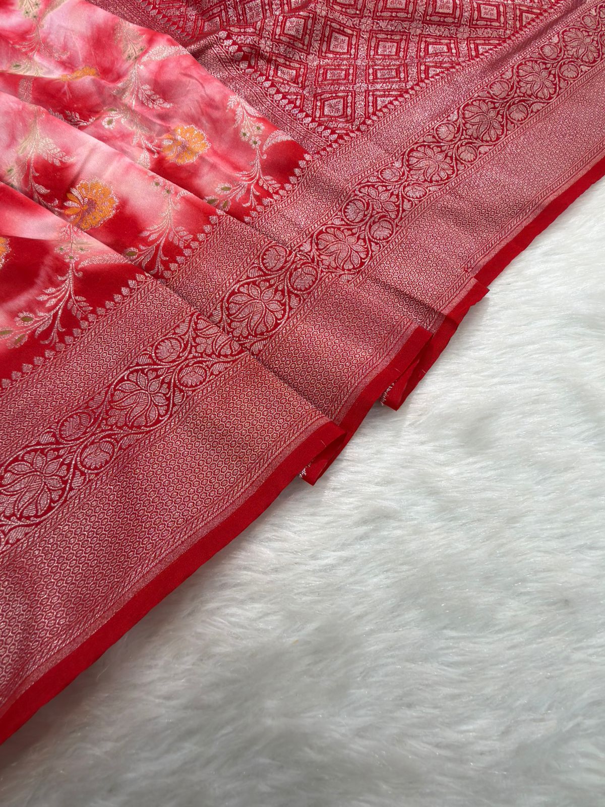 Banarasi Butter Silk Shibori Tye&Dye Saree