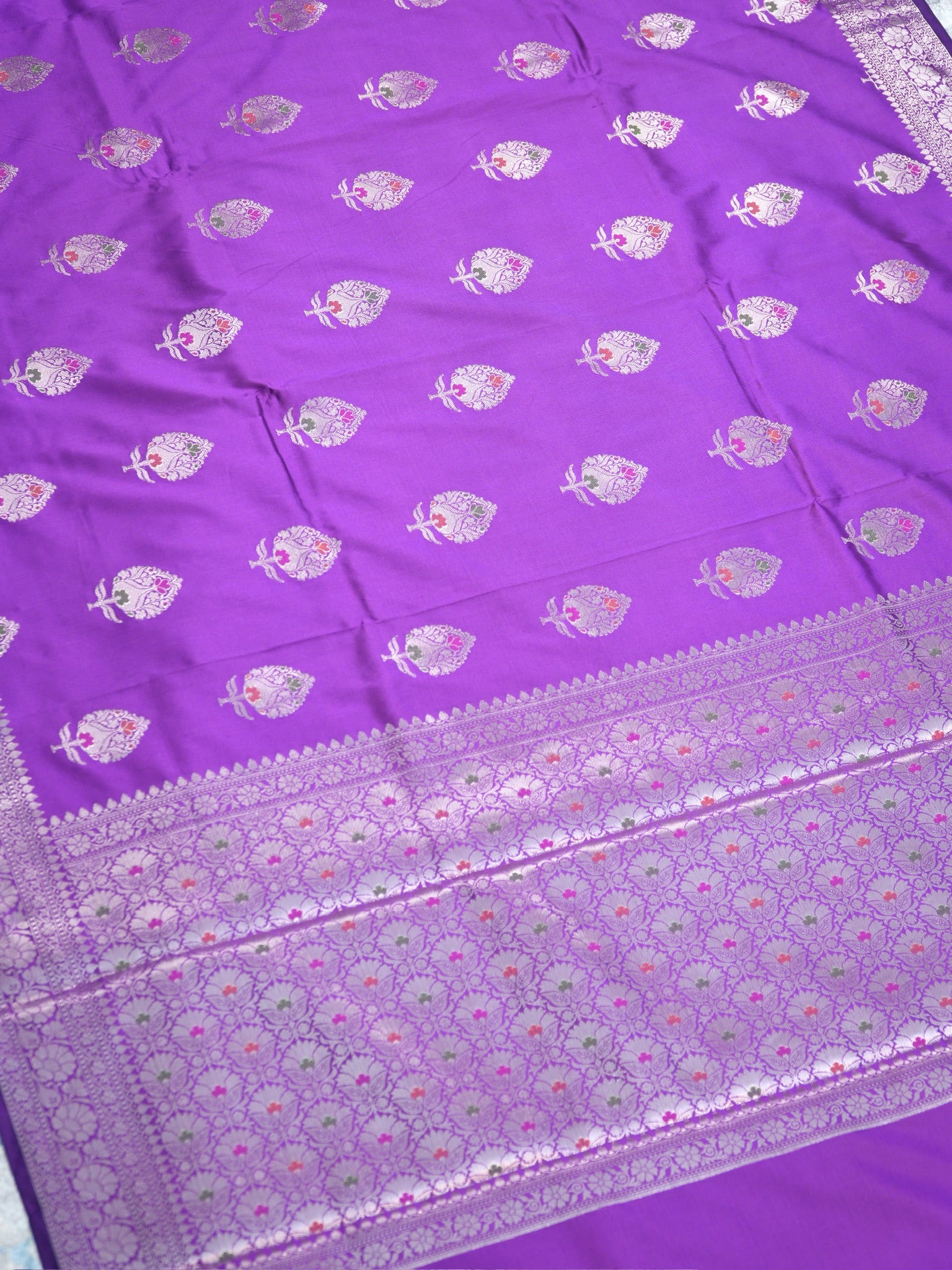 Banarasi Semi Katan Silk Saree