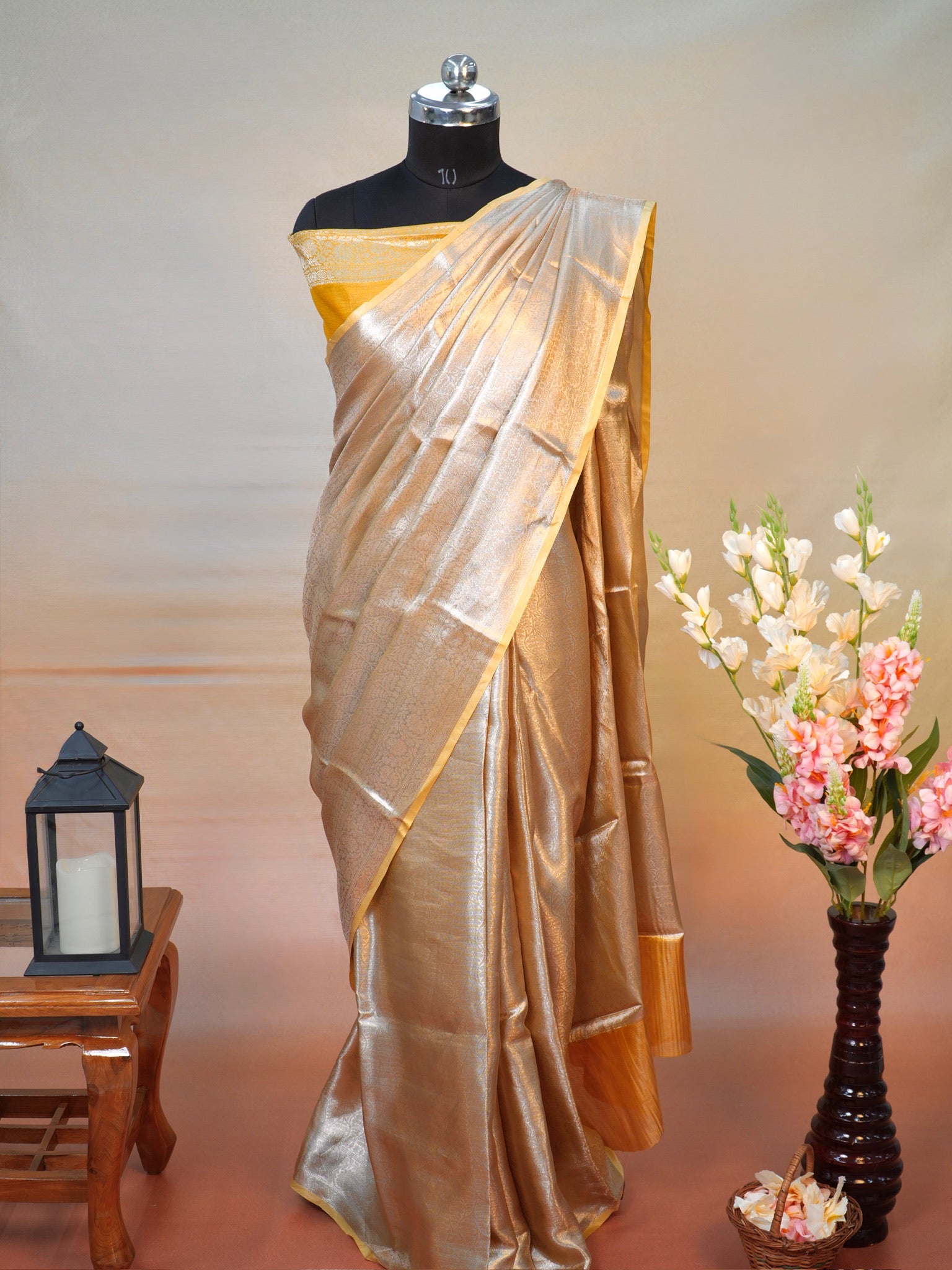 Banarasi Pure Tissue Silk Brocade Saree