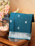 Banarasi Pure Khaddi Chiffon Handwoven Silk Saree