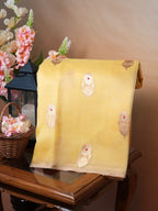 Banarasi Pure Kora Organza Handwoven Silk Saree