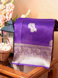 Banarasi Pure Kora Organza Handwoven Silk Saree