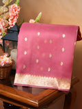 Banarasi Pure Kora Organza Handwoven Silk Saree