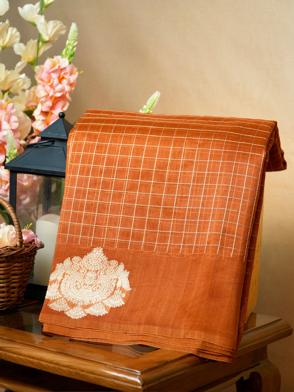 Banarasi Pure Katan Silk Handwoven Saree
