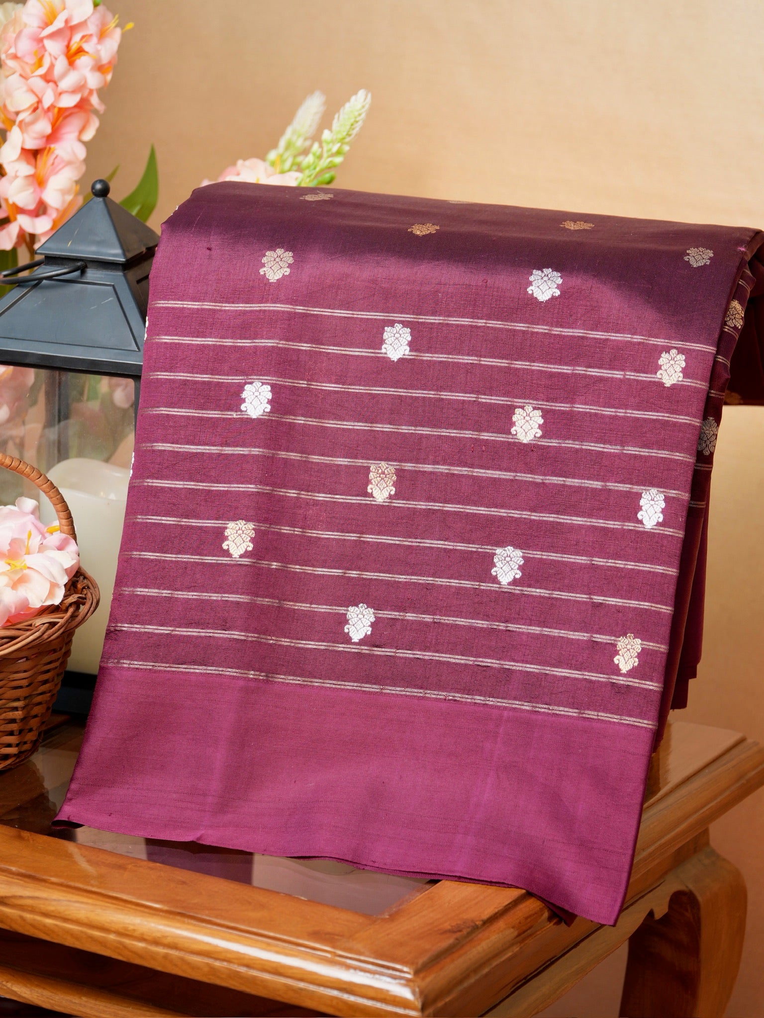 Banarasi Pure Katan Silk Handwoven Saree
