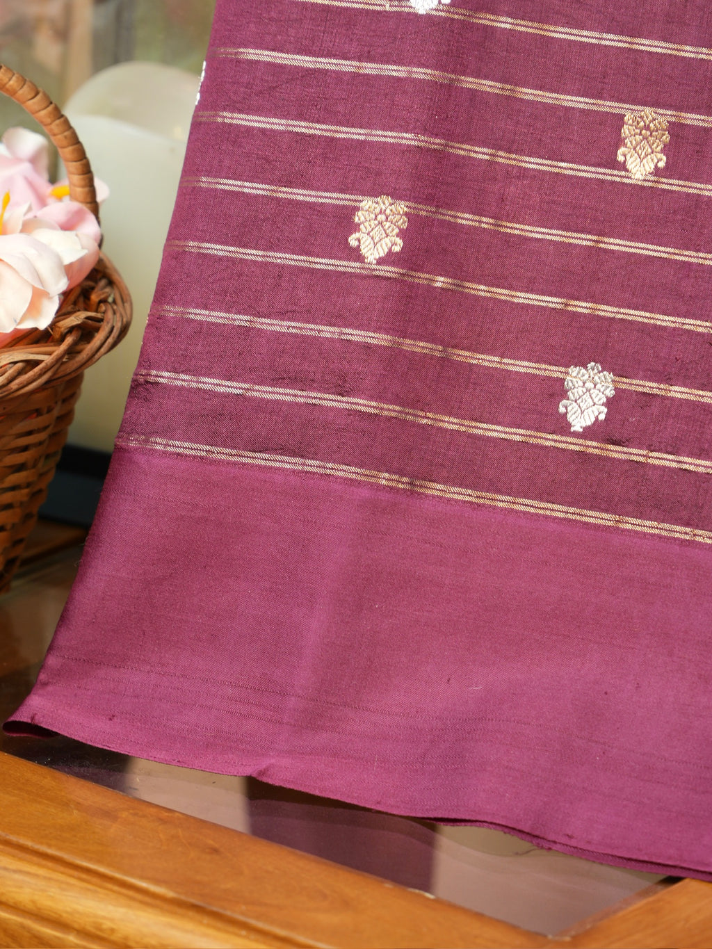 Banarasi Pure Katan Silk Handwoven Saree