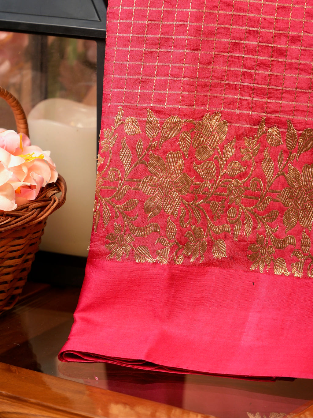 Banarasi Pure Katan Silk Handwoven Saree