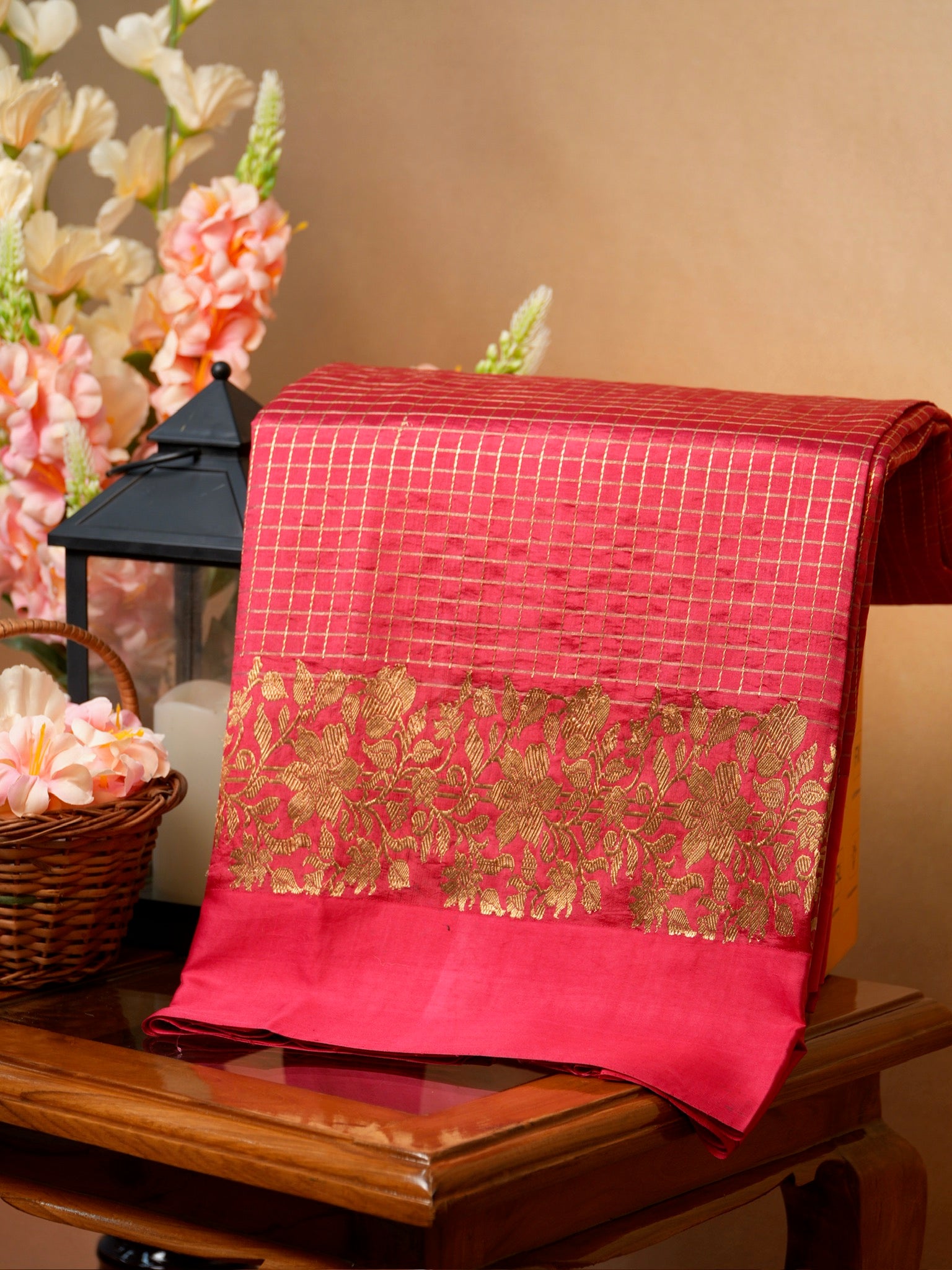 Banarasi Pure Katan Silk Handwoven Saree