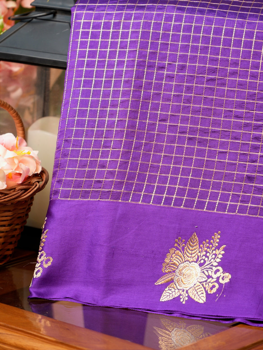 Banarasi Pure Katan Silk Handwoven Saree