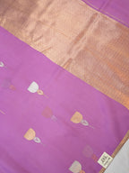 Banarasi Pure Kora Organza Handwoven Silk Saree