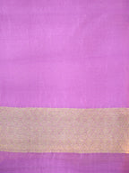 Banarasi Pure Kora Organza Handwoven Silk Saree