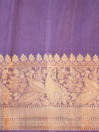 Banarasi Pure Kora Organza Handwoven Silk Saree
