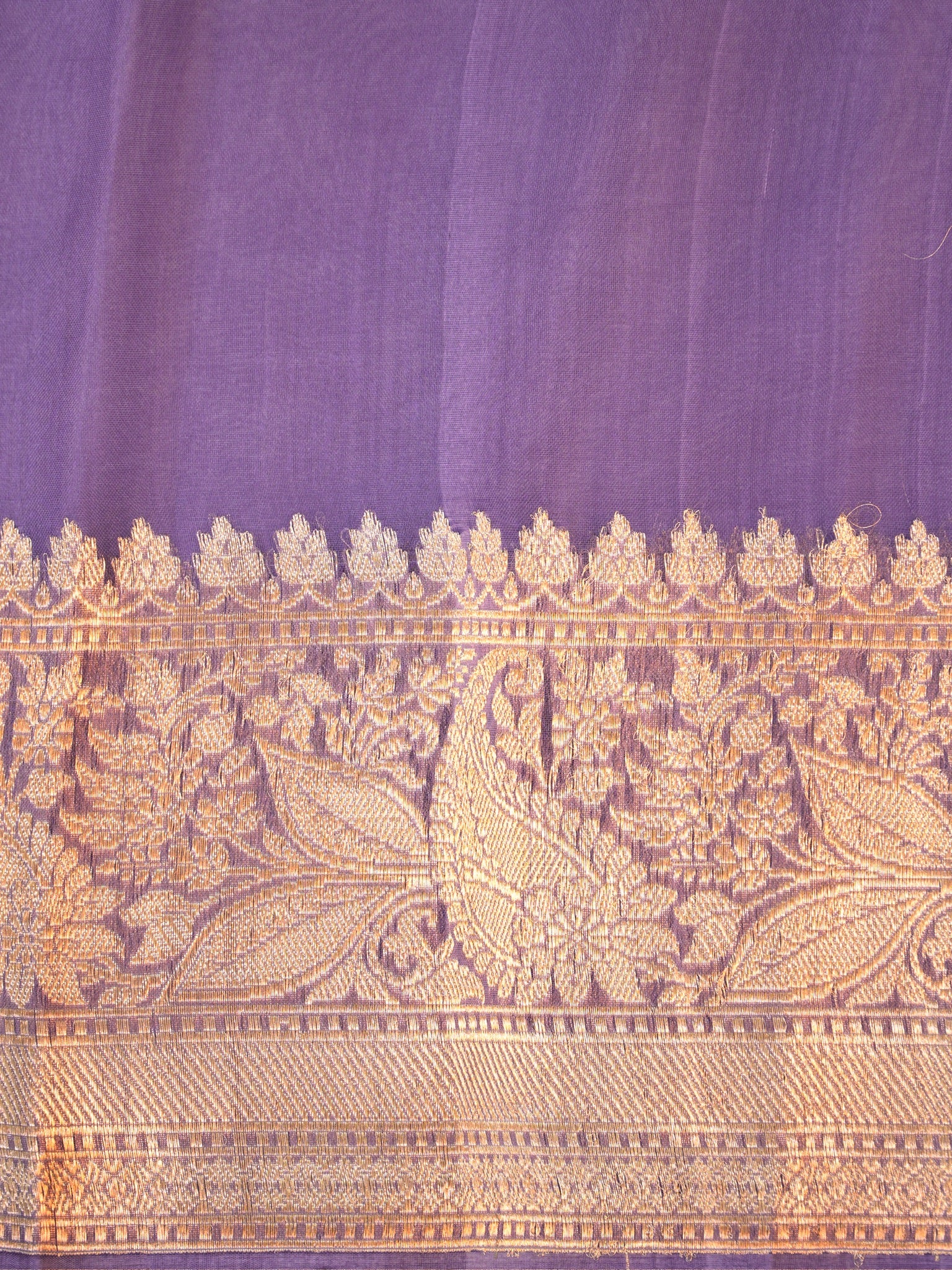 Banarasi Pure Kora Organza Handwoven Silk Saree