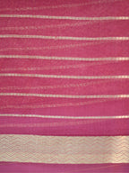 Banarasi Pure Kora Organza Handwoven Silk Saree