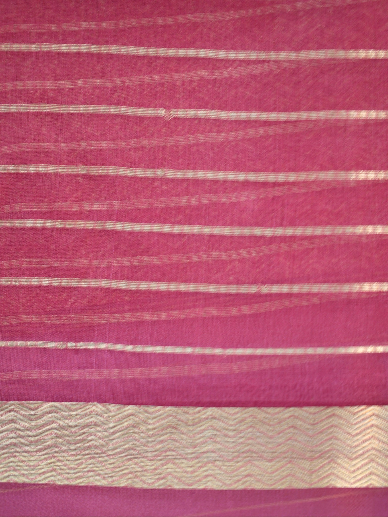 Banarasi Pure Kora Organza Handwoven Silk Saree