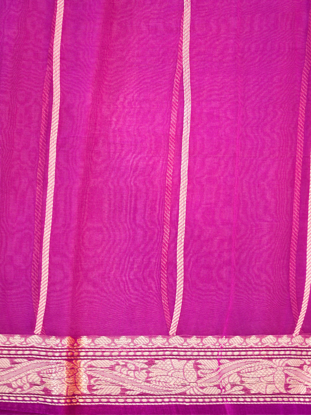 Banarasi Pure Kora Organza Handwoven Silk Saree