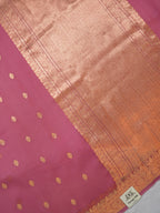 Banarasi Pure Kora Organza Handwoven Silk Saree