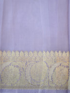 Banarasi Pure Kora Organza Handwoven Silk Saree