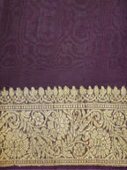 Banarasi Pure Kora Organza Handwoven Saree