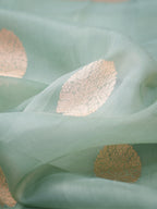 Banarasi Pure Kora Organza Handmade Saree