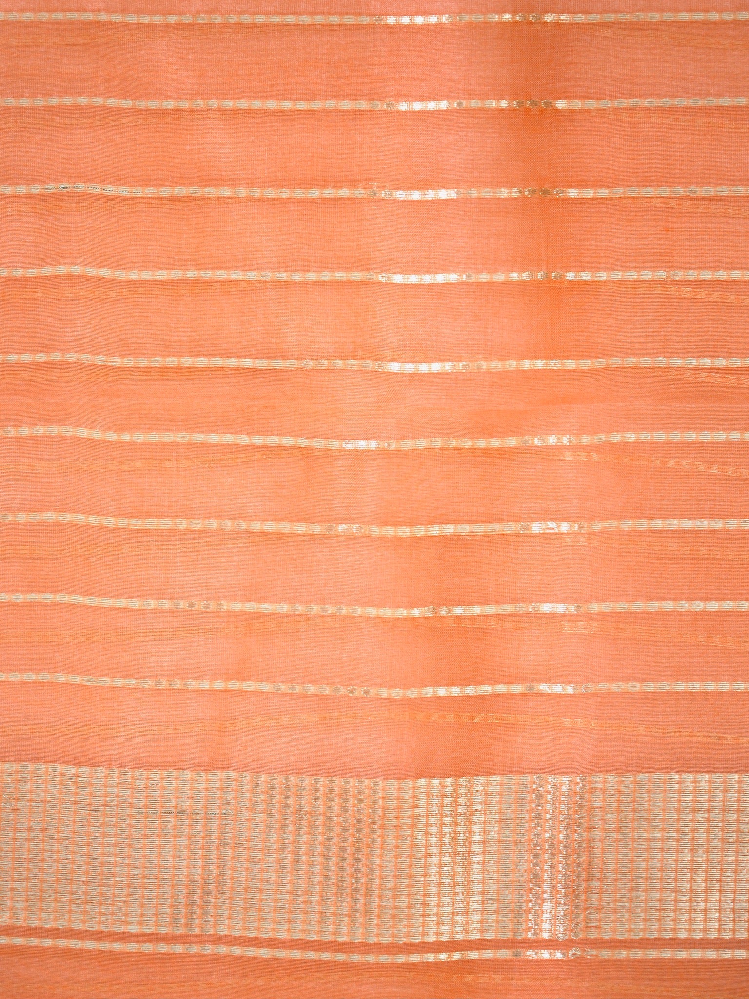 Banarasi Pure Kora Organza Handwoven Silk Saree