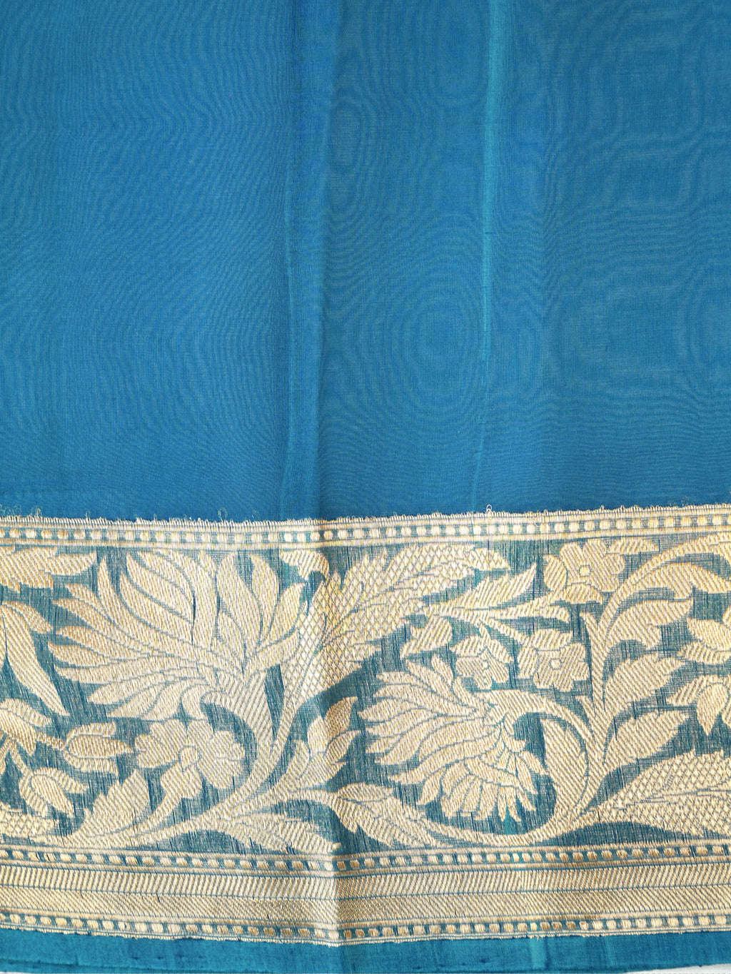 Banarasi Pure Kora Organza Handwoven Silk Saree