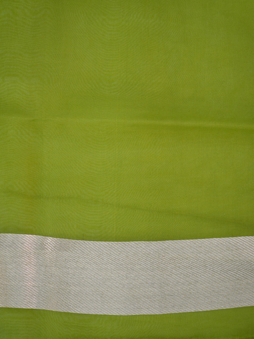 Banarasi Pure Kora Organza Handwoven Silk Saree