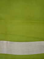 Banarasi Pure Kora Organza Handwoven Silk Saree