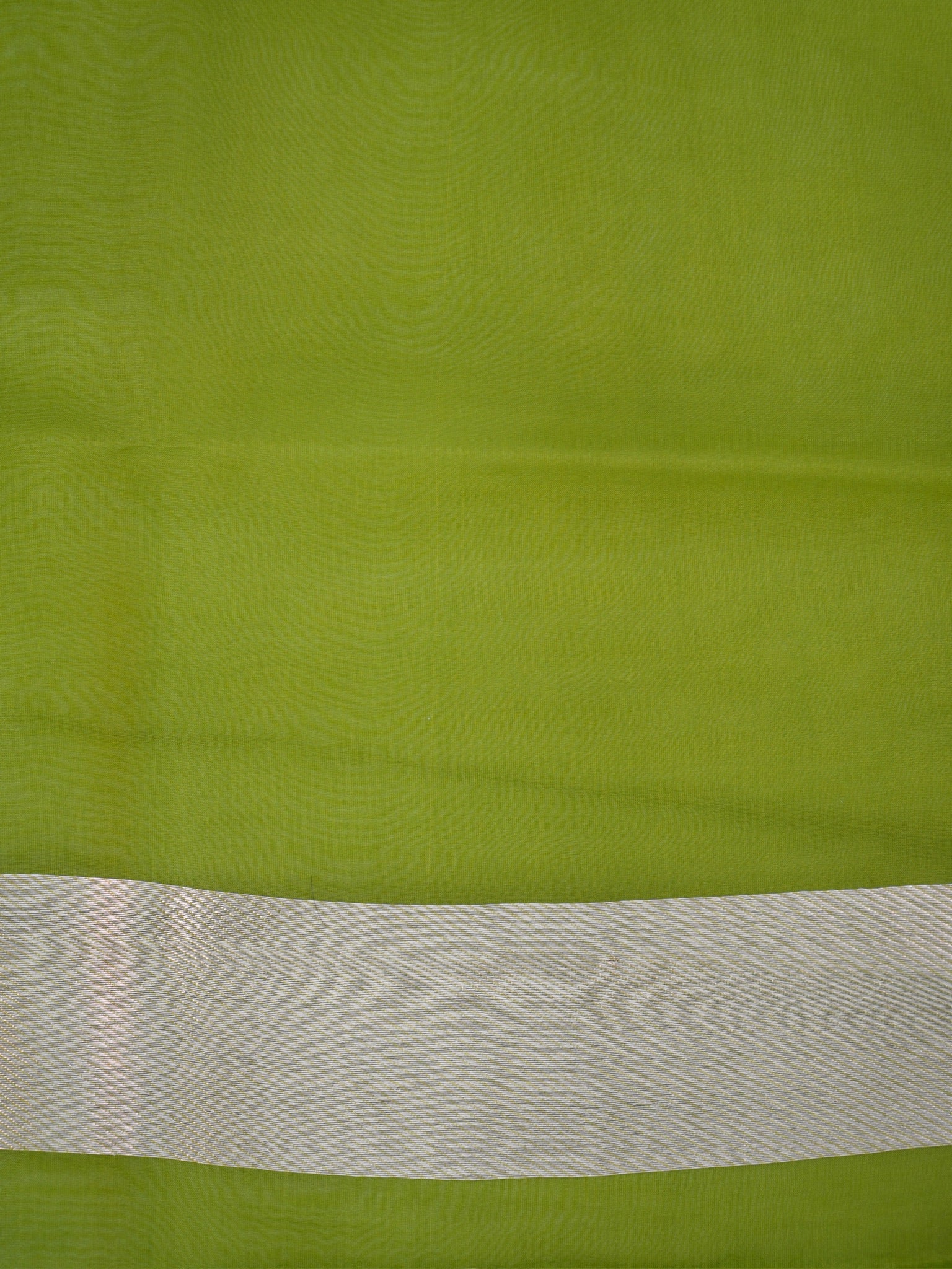 Banarasi Pure Kora Organza Handwoven Silk Saree