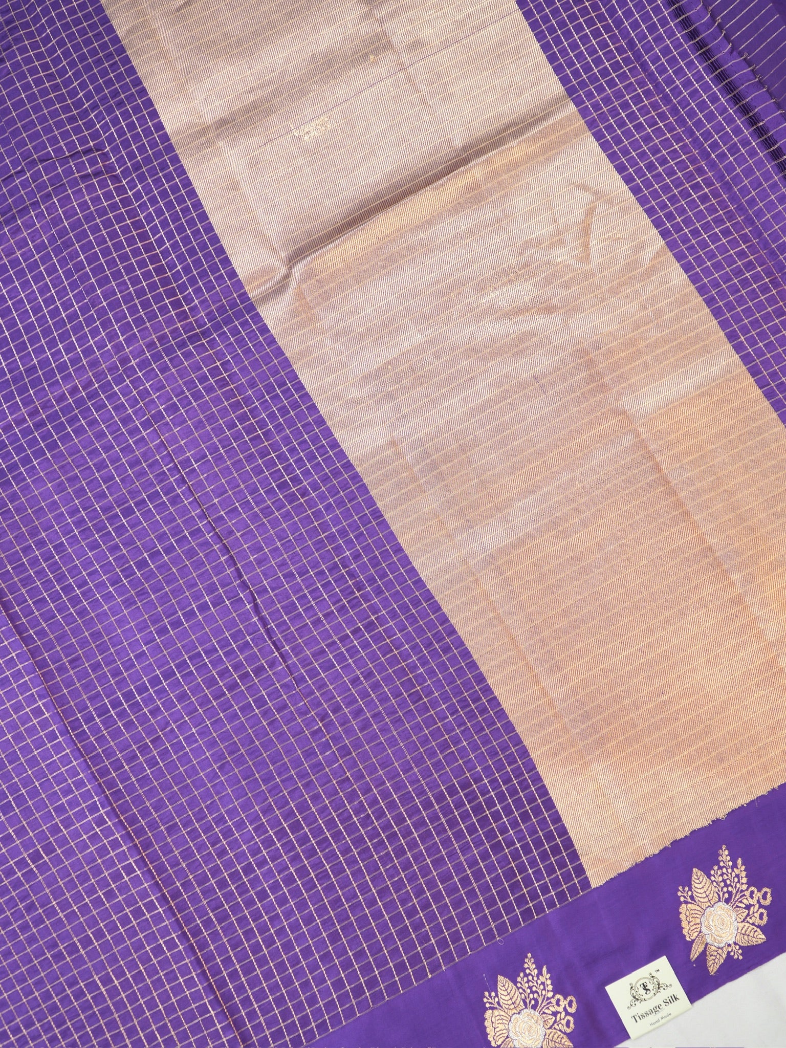 Banarasi Pure Katan Silk Handwoven Saree