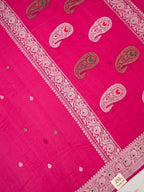 Banarasi Pure Khaddi Chiffon Handwoven Silk Saree