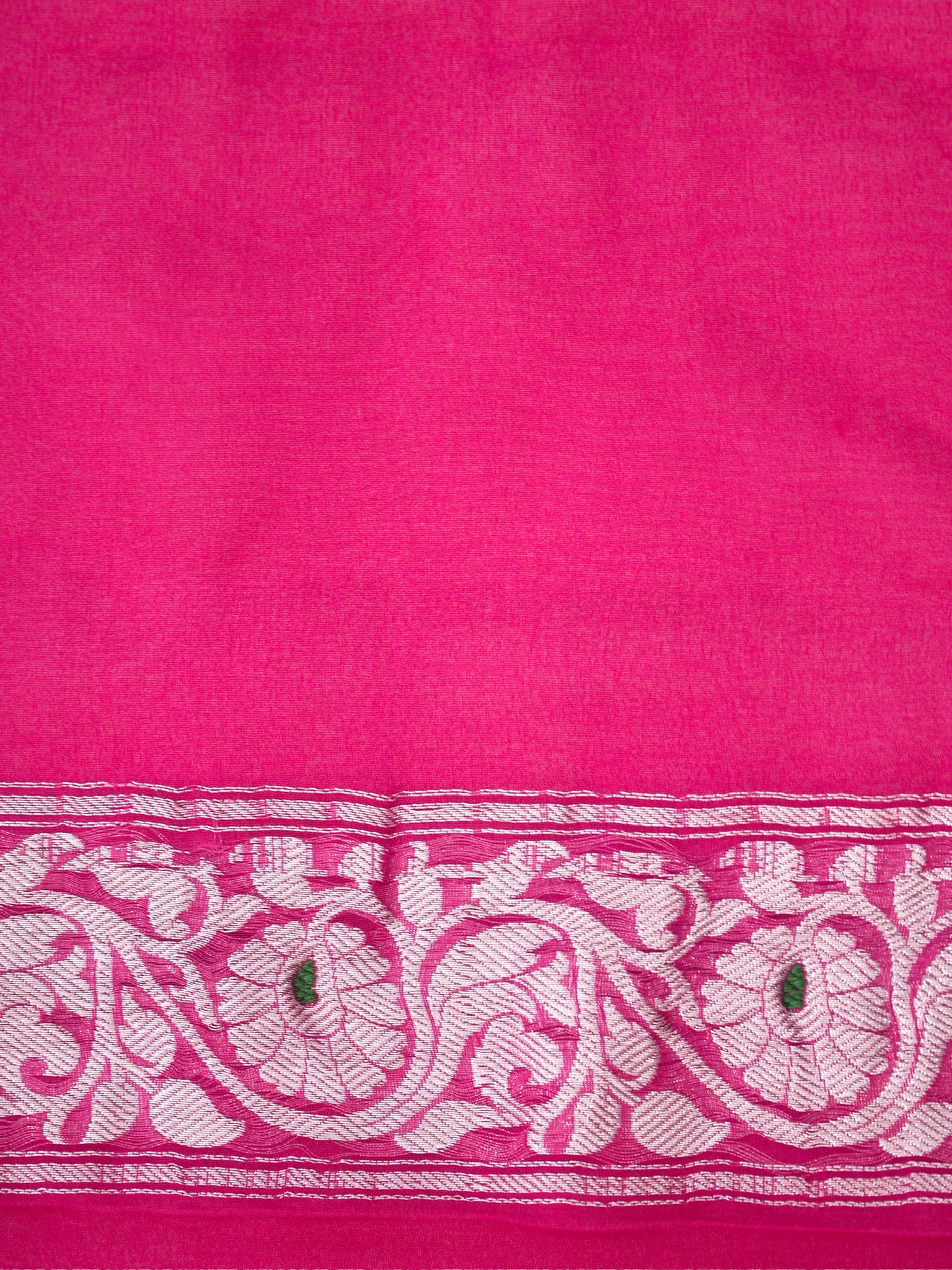 Banarasi Pure Khaddi Chiffon Handwoven Silk Saree