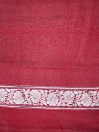 Banarasi Pure Khaddi Chiffon Handwoven Silk Saree
