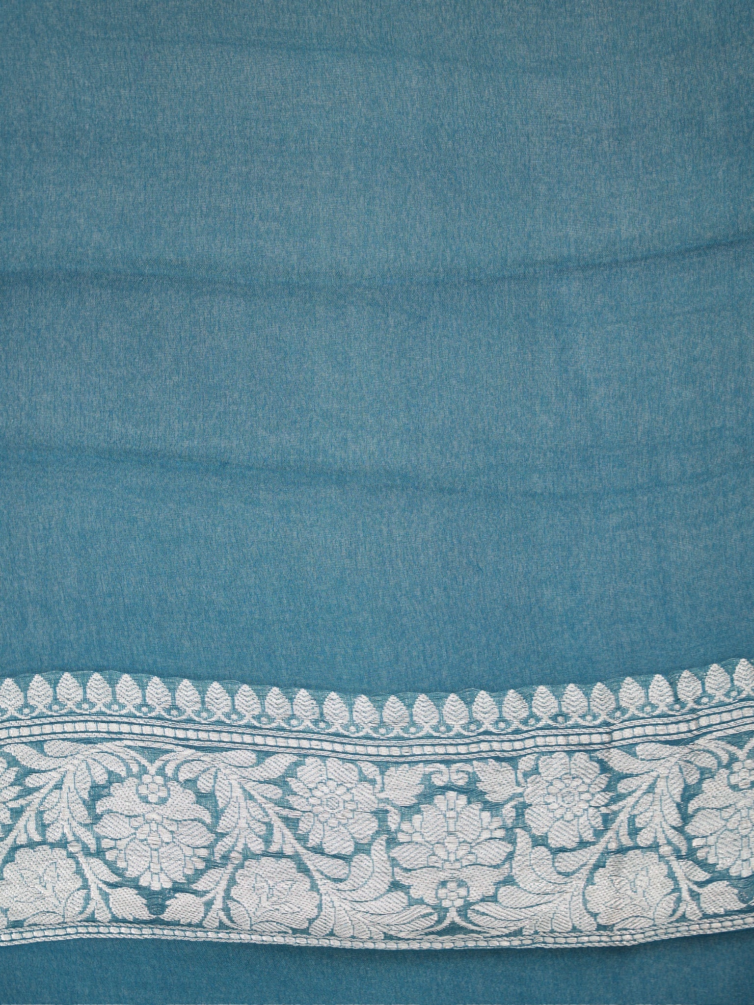 Banarasi Pure Khaddi Chiffon Handwoven Silk Saree