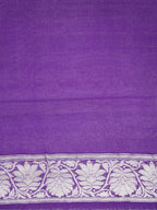 Banarasi Pure Khaddi Chiffon Handwoven Silk Saree