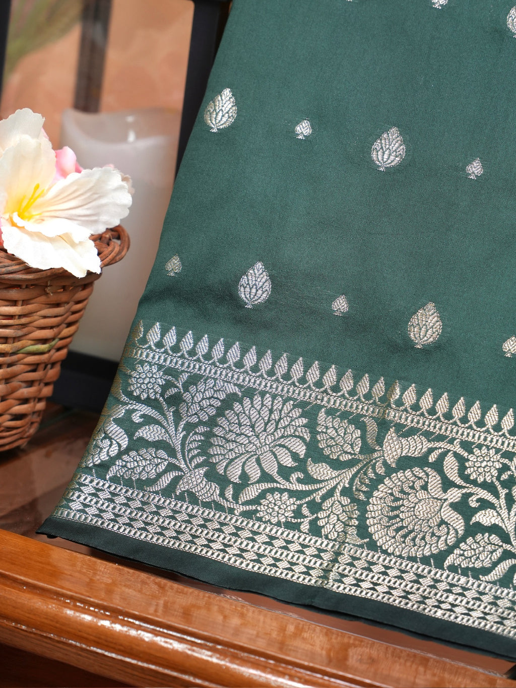 Banarasi Semi Katan Silk Saree
