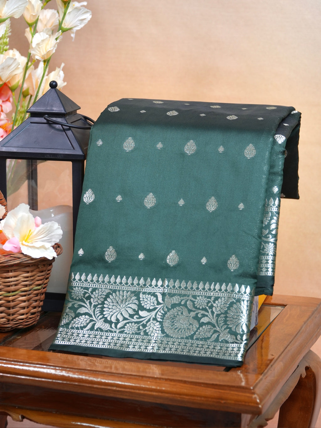 Banarasi Semi Katan Silk Saree
