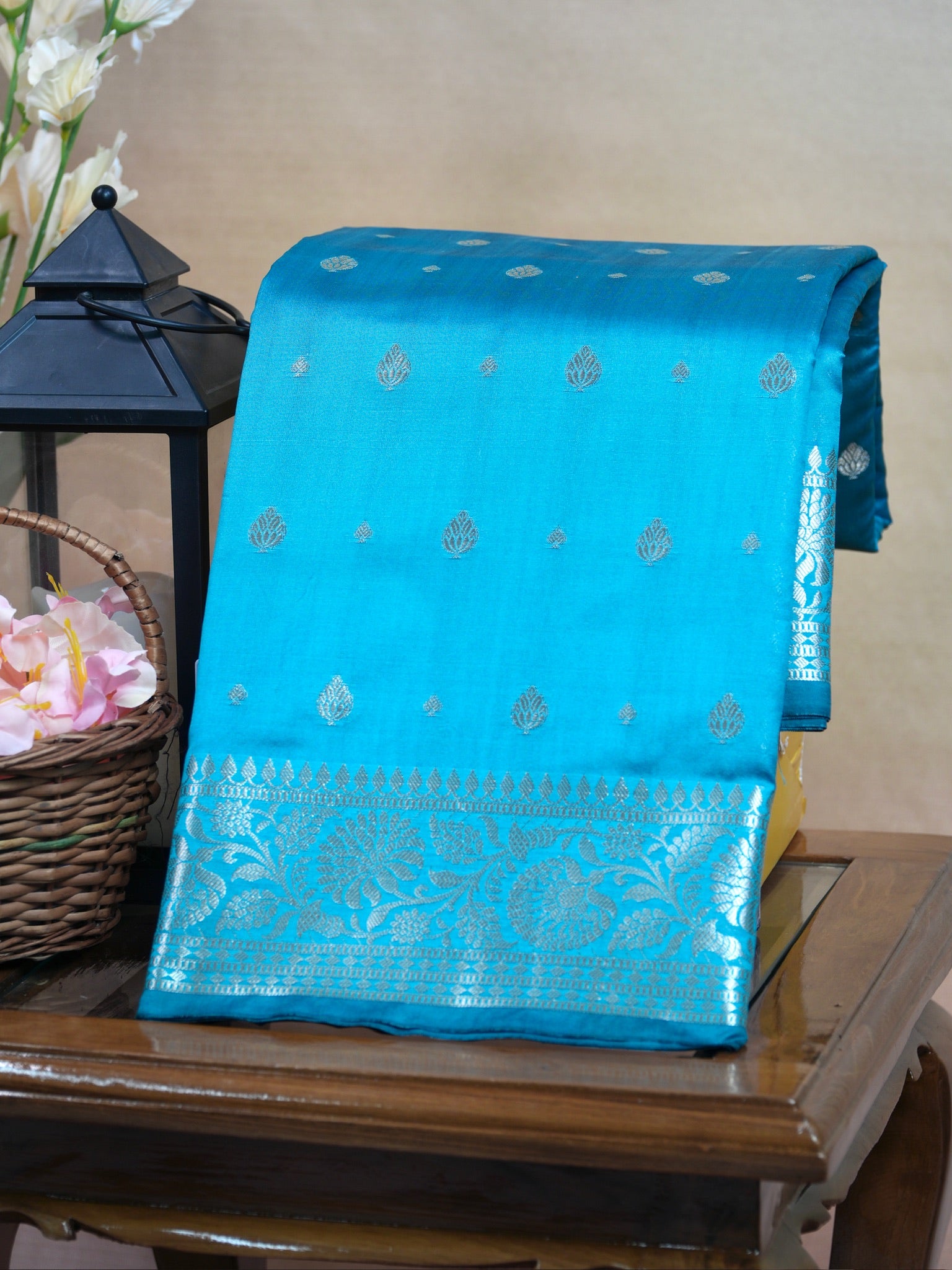 Banarasi Semi Katan Silk Saree