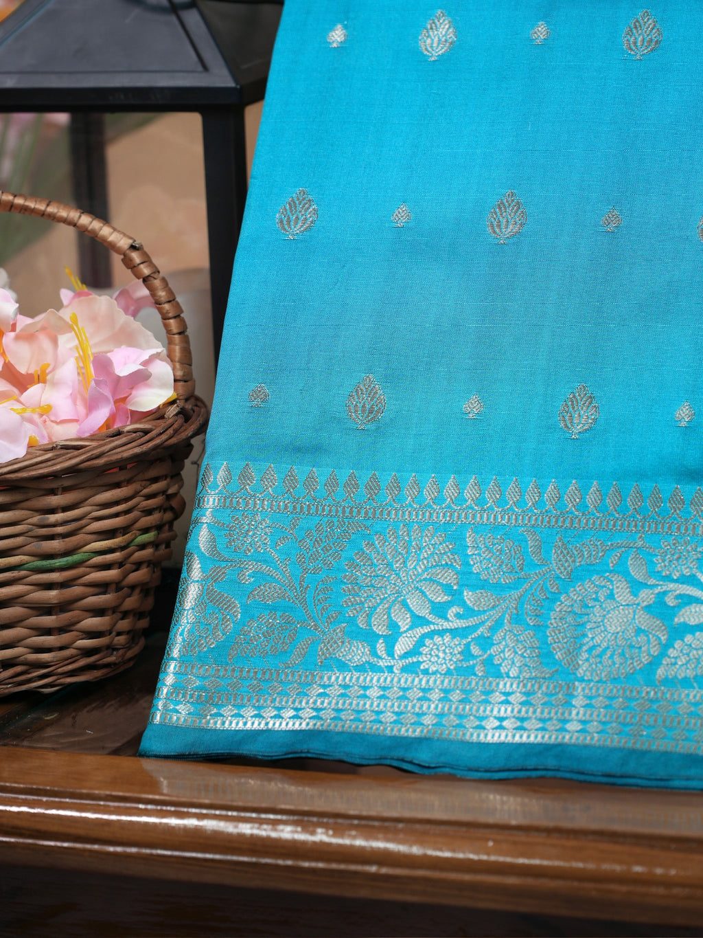 Banarasi Semi Katan Silk Saree