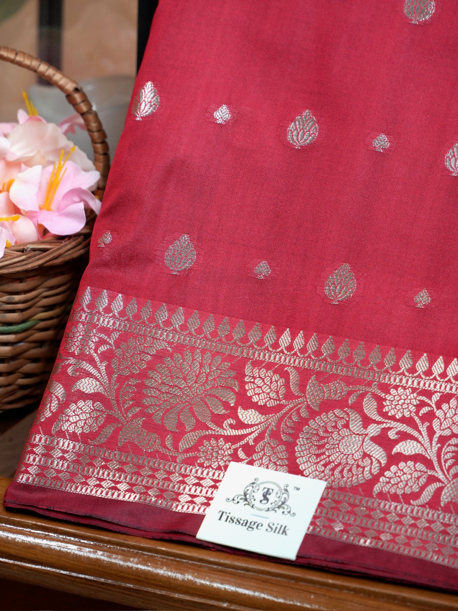 Banarasi Semi Katan Silk Saree