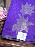 Banarasi Linen Soft Silk Saee