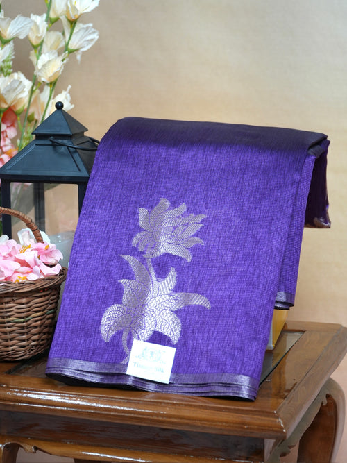 Banarasi Linen Soft Silk Saee