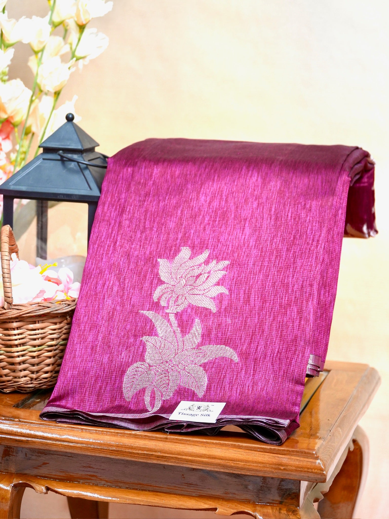 Banarasi Linen Soft Silk Saee