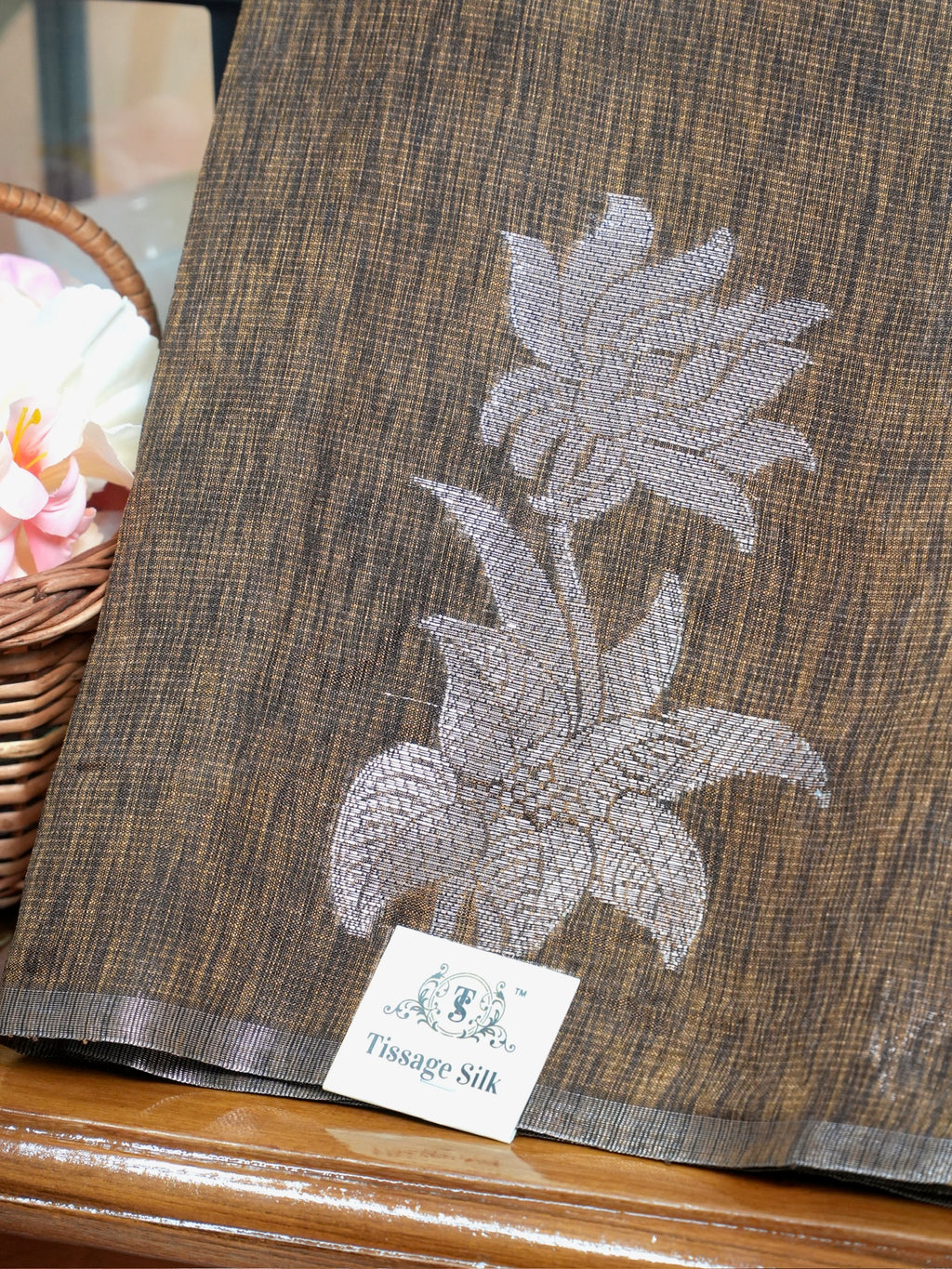 Banarasi Linen Soft Silk Saee