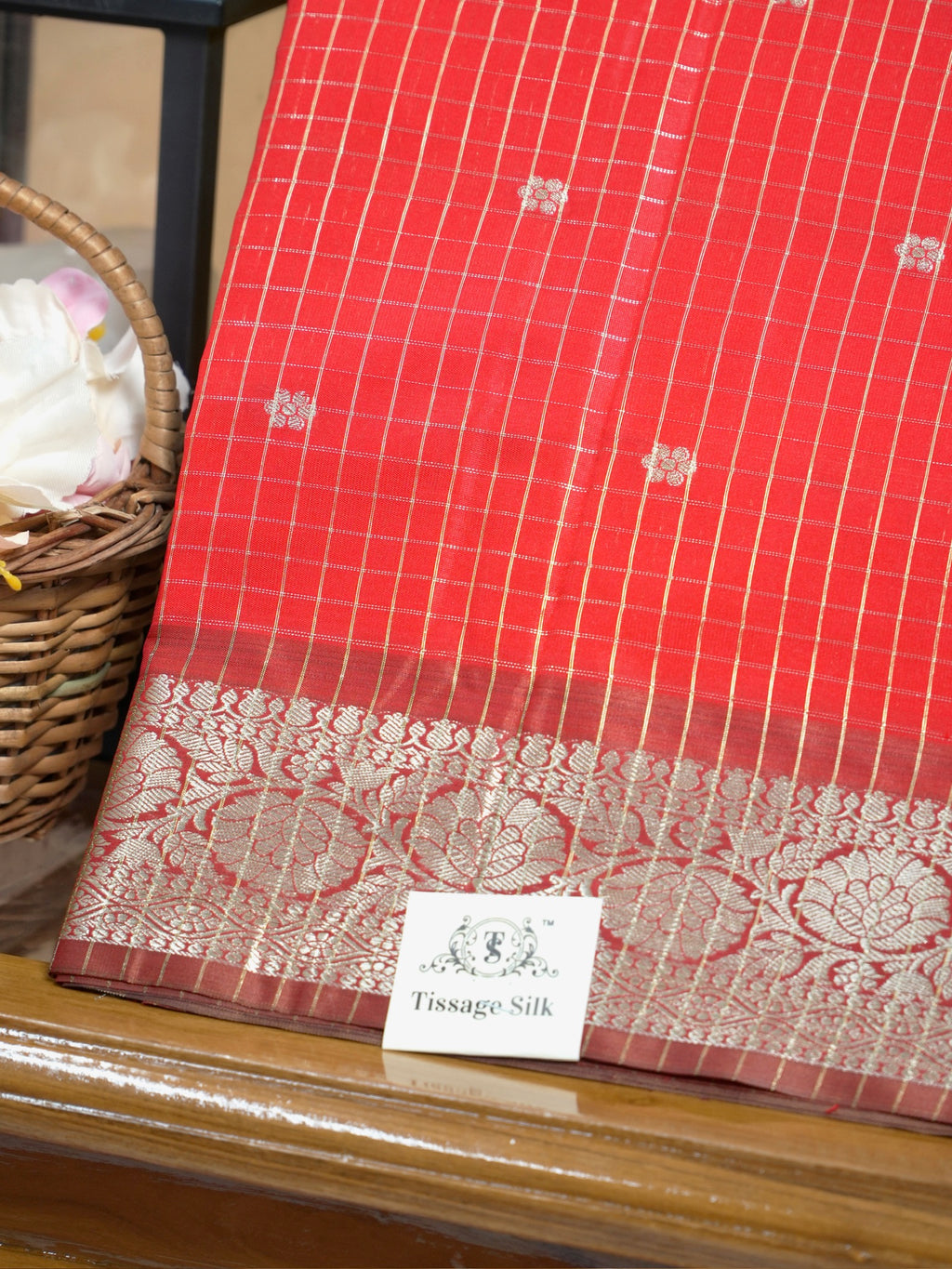 Banarasi Semi Katan Silk Saree