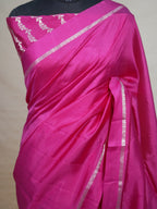 Banarasi Pure Katan Plain Saree