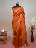 Banarasai Pure Katan Silk Plain Saree