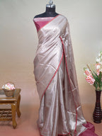 Banarasi Pure Tissue Silk Brocade Saree
